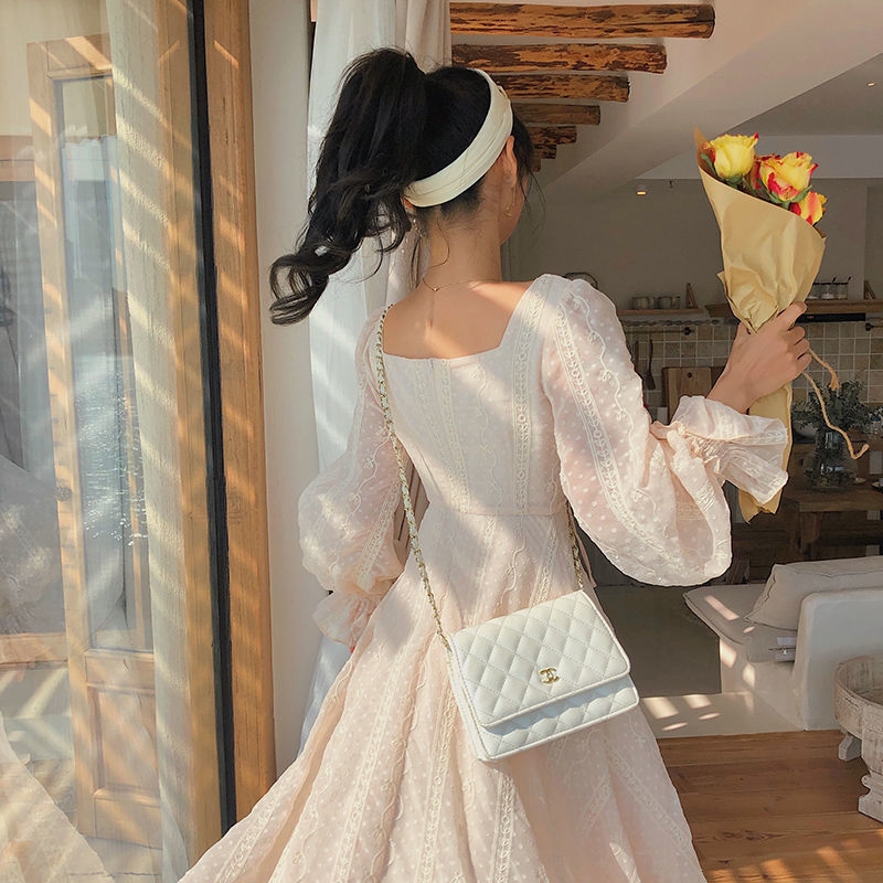 French Vintage Chiffon Fairy Dress
