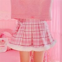 Kawaii Lolita Pleated Mini Skirt Lolita kawaii