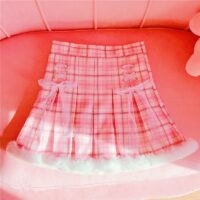 Mini-jupe plissée Kawaii Lolita Lolita kawaii