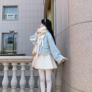 Winter Kawaii Sweet Mini Skirt Female kawaii