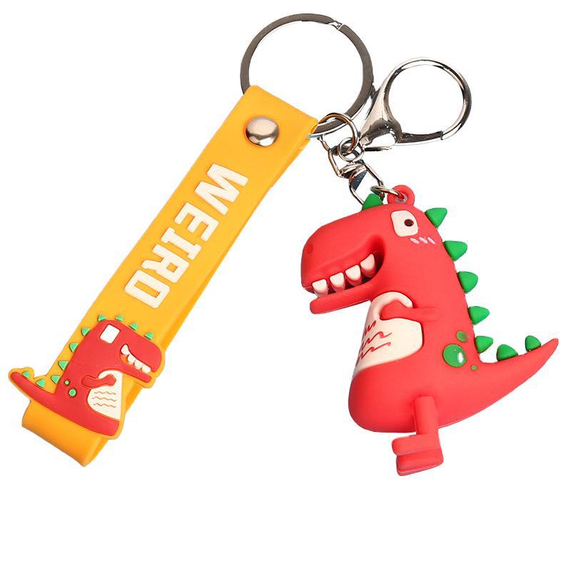 Alloy Dinosaur Key Chain, Bag Charm Accessory Keys