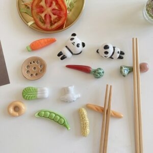 Cute Panda Chopsticks Holder Chopsticks kawaii