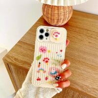 Niedliche iPhone-Hülle mit 3D-Bär-Motiv Bär kawaii