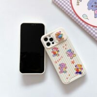 かわいい 3D クマのペイント iPhone ケースクマかわいい