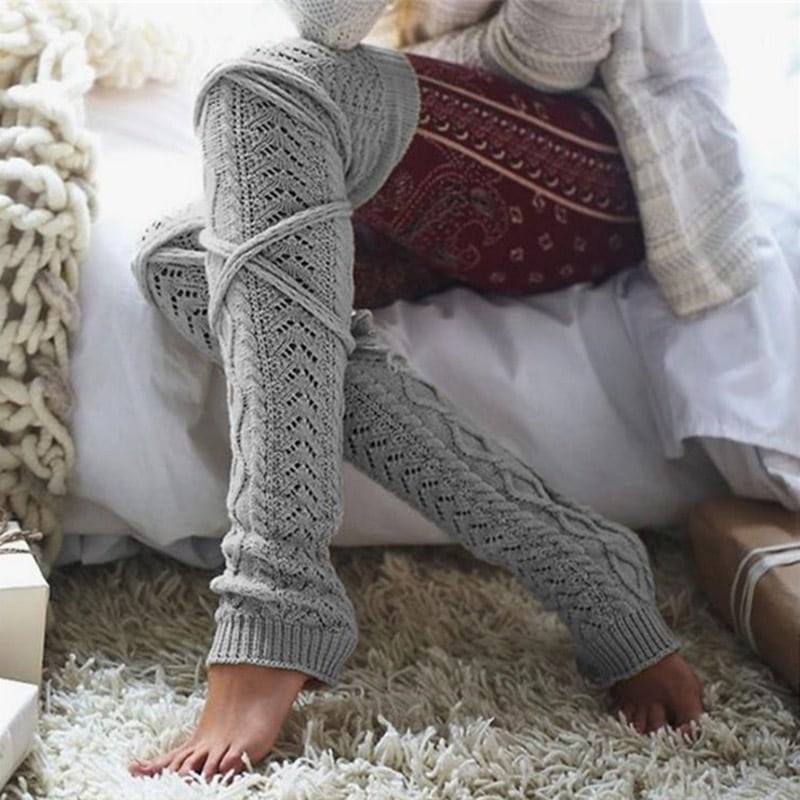 Japanese Lolita Over Knee Knit Socks