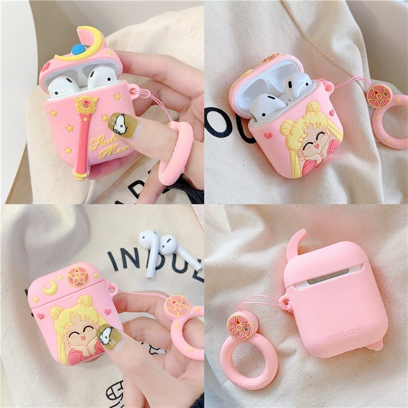 Earphone Case for AirPods Pro 2rd Cute Cartoon Anime Hello Kitty Cinnamon  Headphone Case for AirPods 1 2 3 Headset Protect Cover - AliExpress