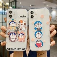 Custodia per iPhone Anime Doraemons giapponese Cartone kawaii