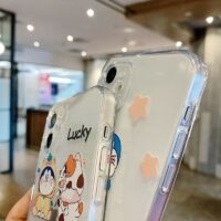 日本アニメ ドラえもんズ iPhone ケースカートンかわいい