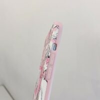 Чехол для iPhone с кавайным аниме «Розовая девушка» Милый каваи