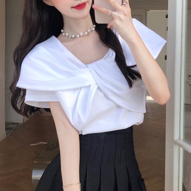 Kawaii Korean Top And Short Skirt Sets - Kawaii Fashion Shop | Cute ...