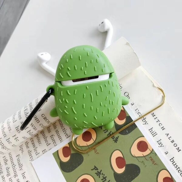 Kawaii 3D Avocado Airpods-hoesje Avocado-kawaii