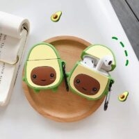 Kawaii 3D Avocado Airpods fodral Avokado kawaii