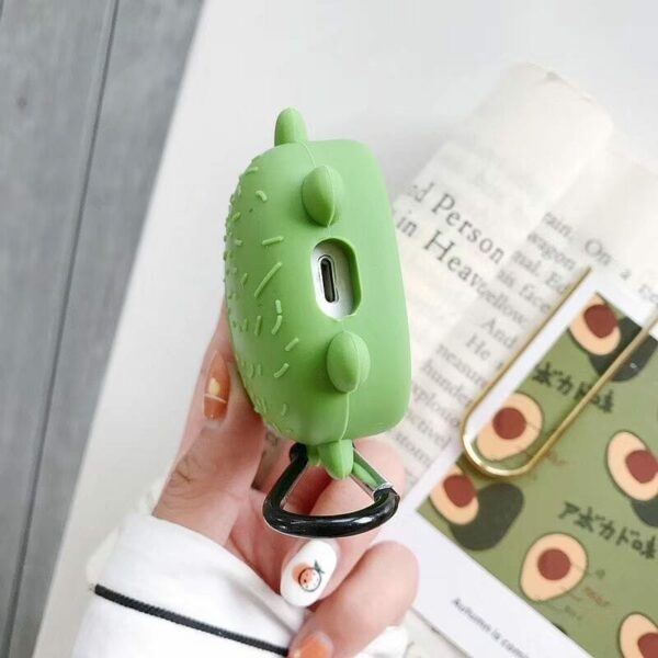 Capa para Airpods Abacate Kawaii 3D Abacate kawaii
