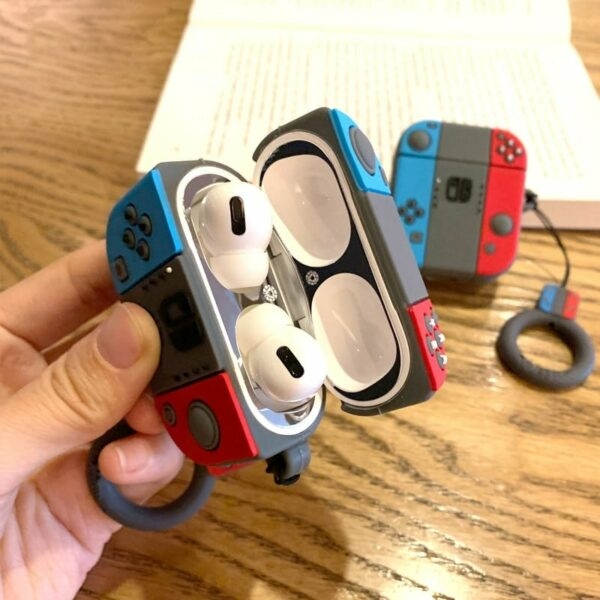 Capas para Airpods e Airpods Pro Nintendo Switch console kawaii