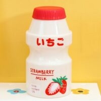 mjölk-jordgubbe
