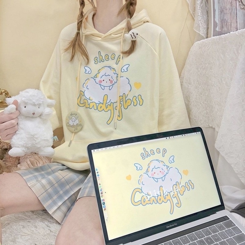 Girl's Cute Anime Style Sweater or Shirt Cat Hoodie Kawaii Fashion