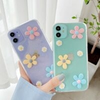 Leuk Daisy Flower iPhone-hoesje Leuke kawaii