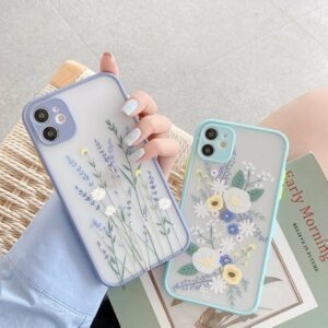 3D Relief Flower iPhone Case