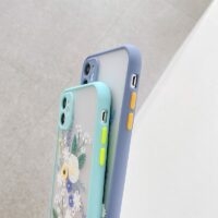 iPhone-hoesje met 3D-reliëfbloem iPhone 11 kawaii