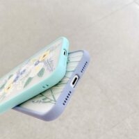 iPhone-hoesje met 3D-reliëfbloem iPhone 11 kawaii