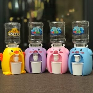 Mini dispensador de água fofo de desenho animado bebendo kawaii