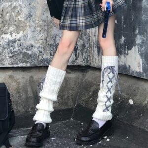 Japonés lolita cosplay montón montón calcetines cosplay kawaii