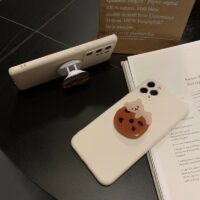 Oso japonés kawaii Funda y vinilo para iPhone oso kawaii