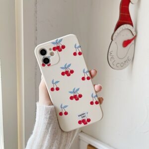 kawaii Sweet Cherry art iPhone Case