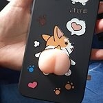 Corgi Buttocks Squishy iPhone 케이스