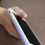iPhone-hoesje met 3D-reliëfbloem