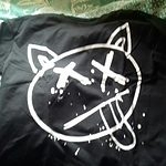 Camiseta egirl de manga longa estilo punk gótico