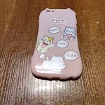 iPhone-hoesje van het oor van de kat van Kawaii roze