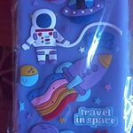 Vinilo o funda para iPhone Astronauta espacial de dibujos animados en 3D