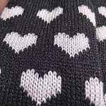 Gants à tricoter Kawaii Lolita Heart