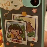 Capa para iPhone Urso Sorriso Kawaii