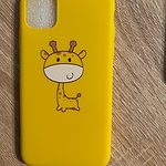 Чехол для iPhone с милым желтым жирафом