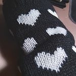 Kawaii Lolita Heart Knitting Gloves