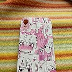 Hoesje van iPhone van het Meisje van Anime van Kawaii het Roze