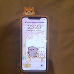 かわいい 3 D 漫画柴犬 iPhone ケース