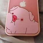 Etui na iPhone'a z kreskówkową świnią