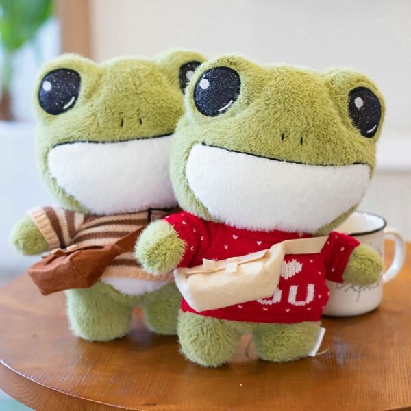 Милая плюшевая игрушка-лягушка с большими глазами Лягушка каваи