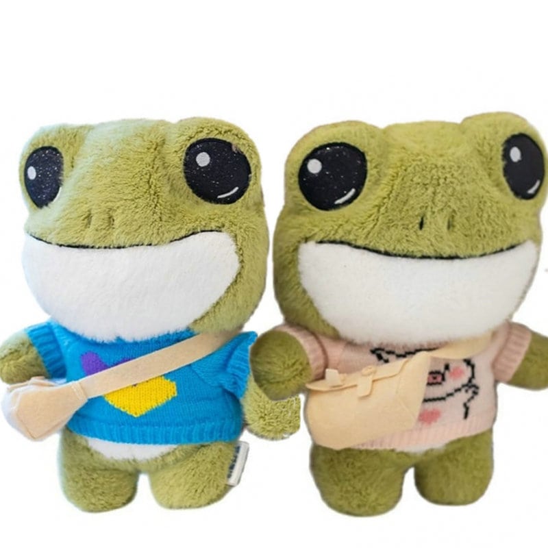 Cute Big Eyes Frog Plush Toy - Kawaii Fashion Shop  Cute Asian Japanese  Harajuku Cute Kawaii Fashion Clothing