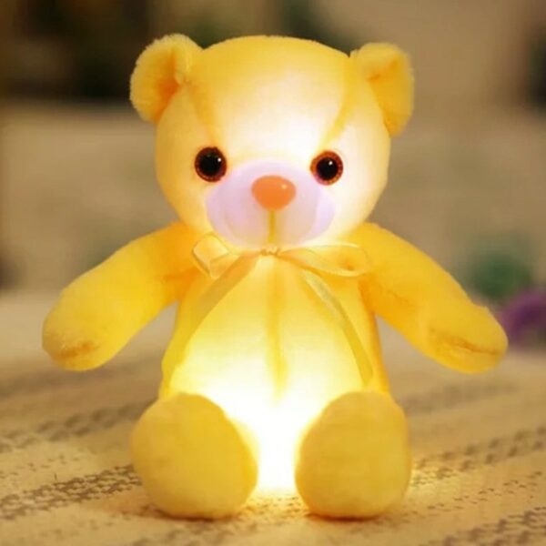 창조적 인 빛나는 곰 플러시 장난감 곰 카와이
