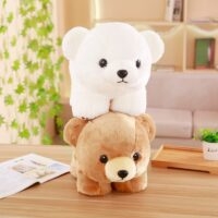 Brinquedo de pelúcia urso polar kawaii urso kawaii