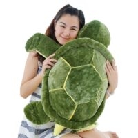 Kawaii ogromnych pluszowych zabawek w kształcie żółwia Śliczne kawaii