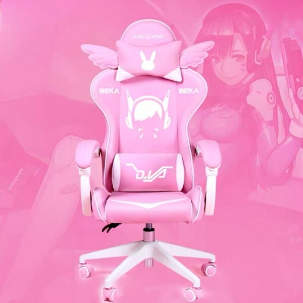 كرسي ألعاب Kawaii Pink Love Anime كراسي كاواي