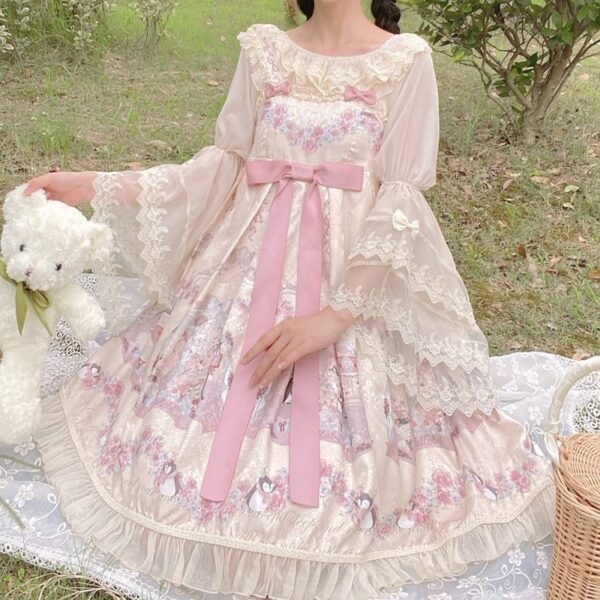 Camicetta interna Lolita a 3 colori Kawaii Kawaii carino