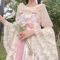 Kawaii 3 kleuren Lolita innerlijke blouse Leuke kawaii