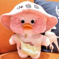 Kawaii Cafe Mimi Duck Plush Toy 30CM Cafe kawaii