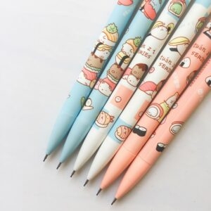 Симпатичный механический карандаш с ластиком 3 шт. Cute kawaii